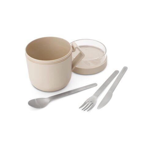 Make en take soepbeker soft beige