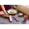 Make en take bestekset 3 delig lilac pink
