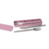 Make en take bestekset 3 delig lilac pink