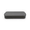 Brabantia lunchbox Make & Take plat Donkergrijs