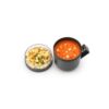Brabantia soepbeker Make & Take 0,6L Donkergrijs