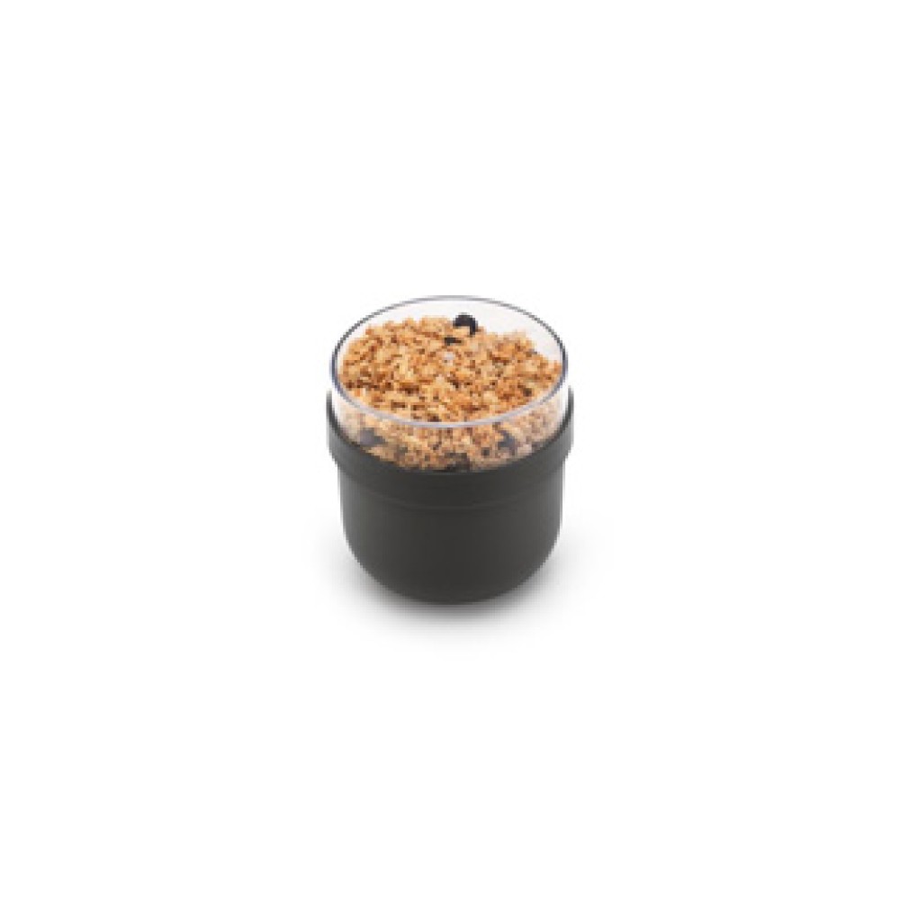 Brabantia yoghurtbeker Make & Take 0,5L Donkergrijs - Afbeelding 2