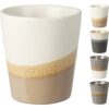 Koffiemok aardewerk 200ml 4 assorti kleur (assortiment – willekeurige uitvoering)