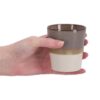 Koffiemok aardewerk 200ml 4 assorti kleur (assortiment – willekeurige uitvoering)
