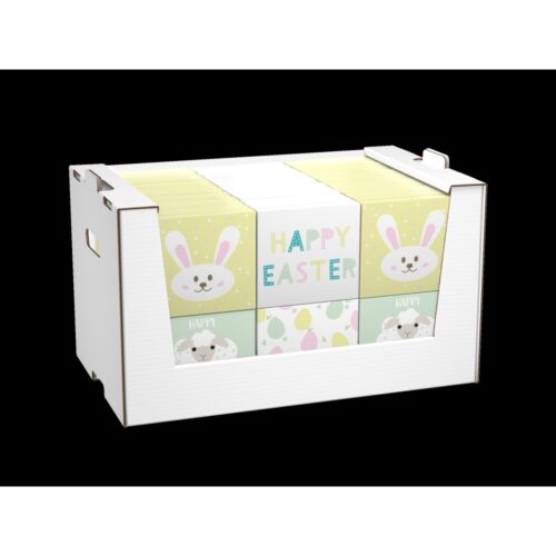 Paas servetten easter box assorti (assortiment – willekeurige uitvoering)