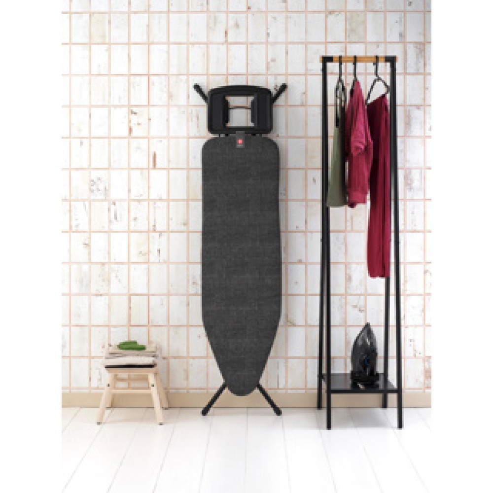 Brabantia strijkplank b 124x38cm denim black - Afbeelding 4