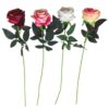 Kunst roos 76 cm Assorti (assortiment – willekeurige uitvoering)