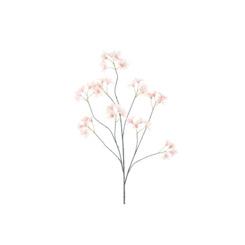 Kunstbloem Saxifraga zalm 130 cm