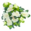 Kunstplant azalea wit in pot