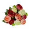 Kunst Boeket ranonkel roze