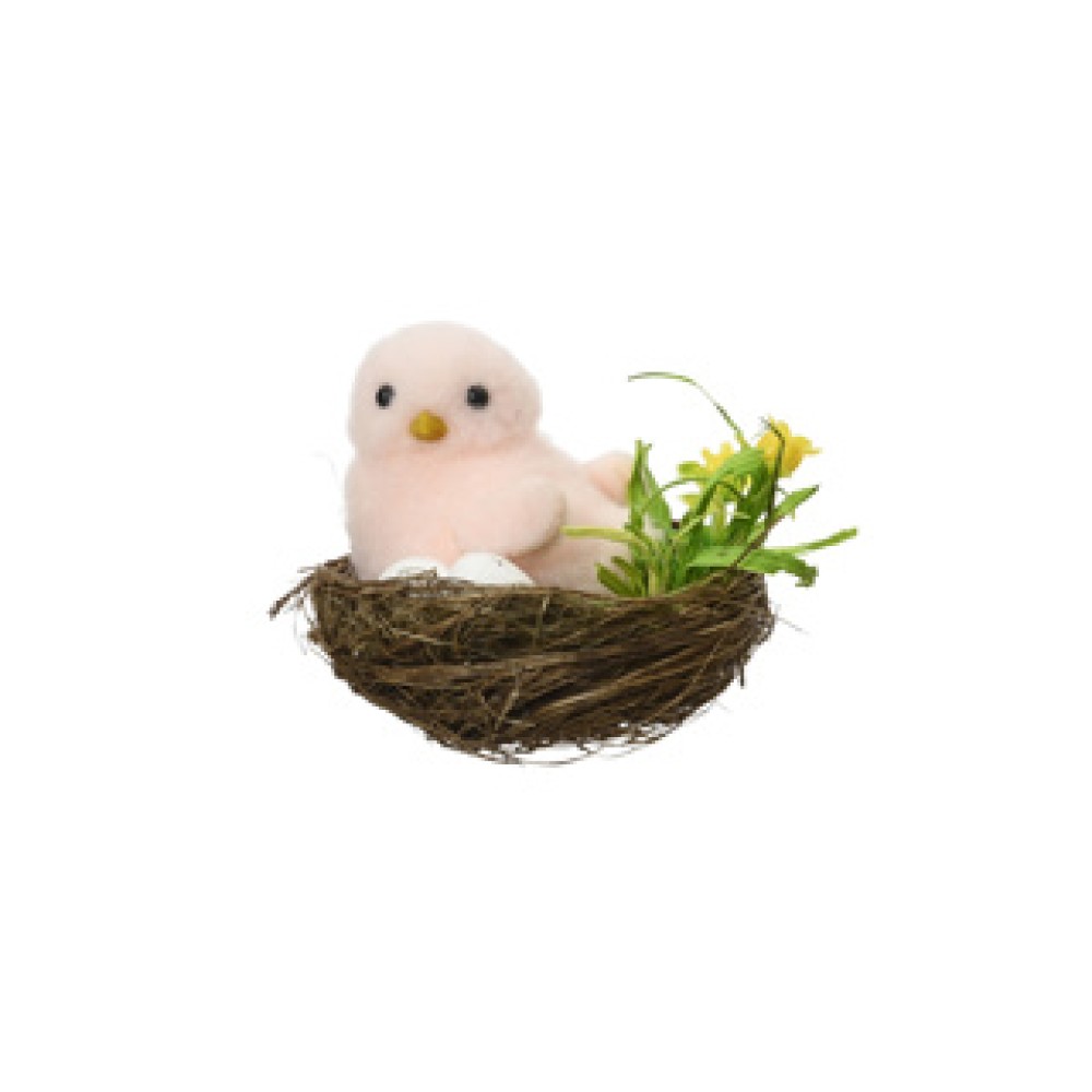 Kuiken in nest foam 4 assorti pasen - Afbeelding 2