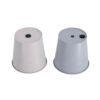 Kweekset emmer bio tomaten en sla 17cm metaal