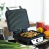 Inventum Contactgrill CG618 1800W zwart
