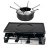 Emerio raclette met fondue rg-124930