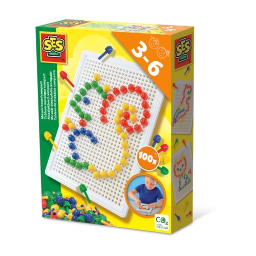 Ses montessori mozaïekbord compact
