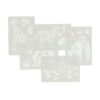 Creafun trend blaaspen dieren set 30 delig