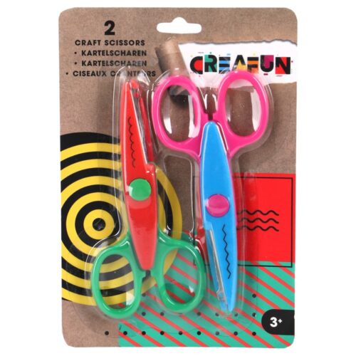Creafun schaar kartel 2 stuks