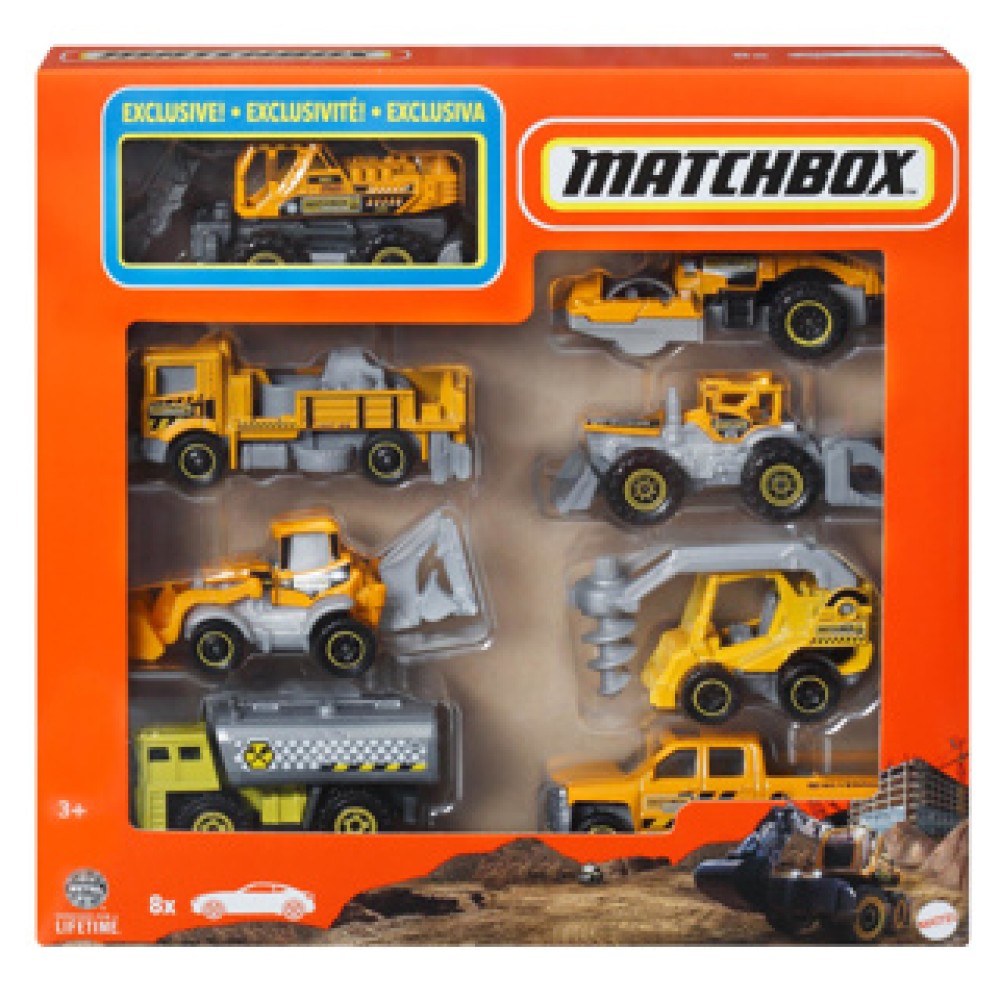 Mbx basic cars 8-pack assorti - Afbeelding 2