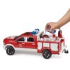 Bruder Auto Dodge RAM Brandweer B/O