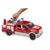 Bruder Auto Dodge RAM Brandweer B/O