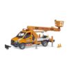 Bruder Vrachtwagen MB Sprinter met werkplatvorm l g