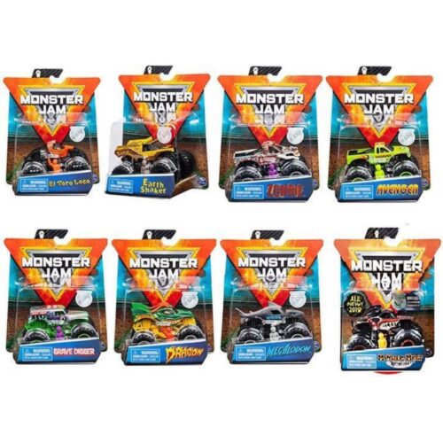 Spinmaster Monster Jam Die Cast Truck 1:64 (assortiment – willekeurige uitvoering)