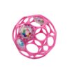 Oball Rattle easy grip roze