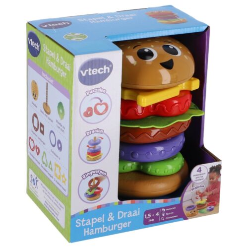 Vtech Stapel & Draai Hamburger