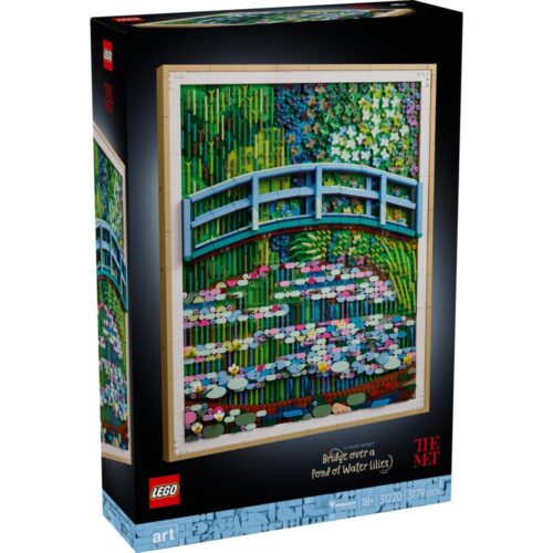 LEGO 31220 Art Claude Monet – Brug over een vijver met waterlelie