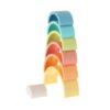 Jipy bioplastic Regenboog Stapelspel