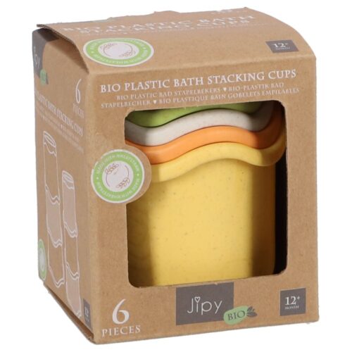 Jipy bioplastic Stapelbekers Set