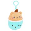 Pluchiez sleutelhanger pluche cupcake 10 cm 3 assorti (assortiment – willekeurige uitvoering)