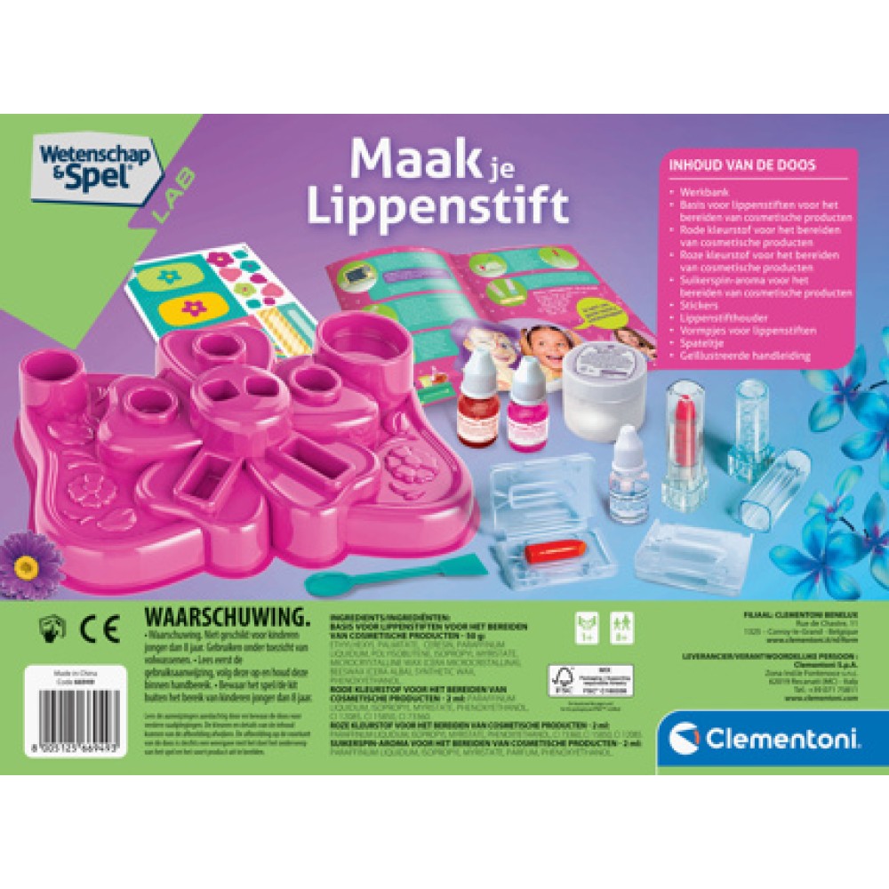 Clementoni wetenschap lippenstift maken NL - Afbeelding 5