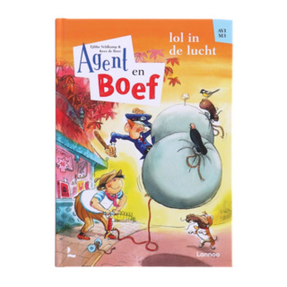 Boek Agent En Boef - Lol In de Lucht - Afbeelding 2