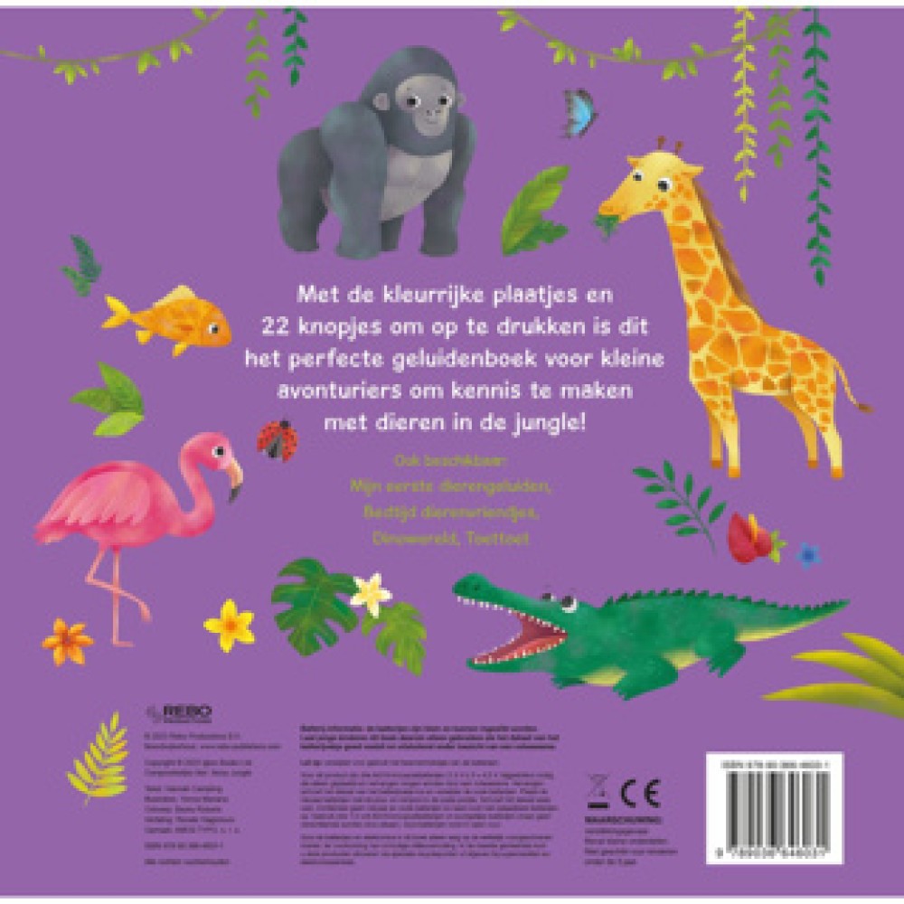 Geluidenboek Jungle Geluiden - Afbeelding 2