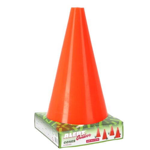 Alert Outdoor Pionnen Oranje (4 Stuks)