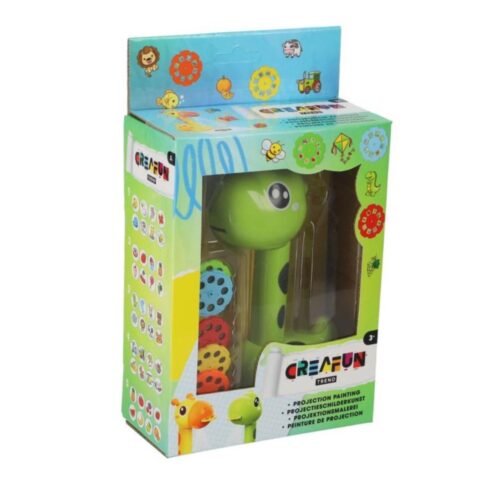 Creafun trend projector giraf/dino 2asst (assortiment – willekeurige uitvoering)