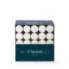 Spaas theelichten 6 uur 75 stuks
