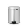 Brabantia Pedaalemmer Newicon 5L mat staal