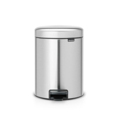 Brabantia Pedaalemmer Newicon 5L mat staal