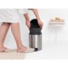 Brabantia Pedaalemmer Newicon 5L mat staal
