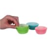 Papieren cupcake vormpjes 90 stuks 5 cm