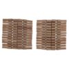 Multy houten wasknijpers 48 stuks