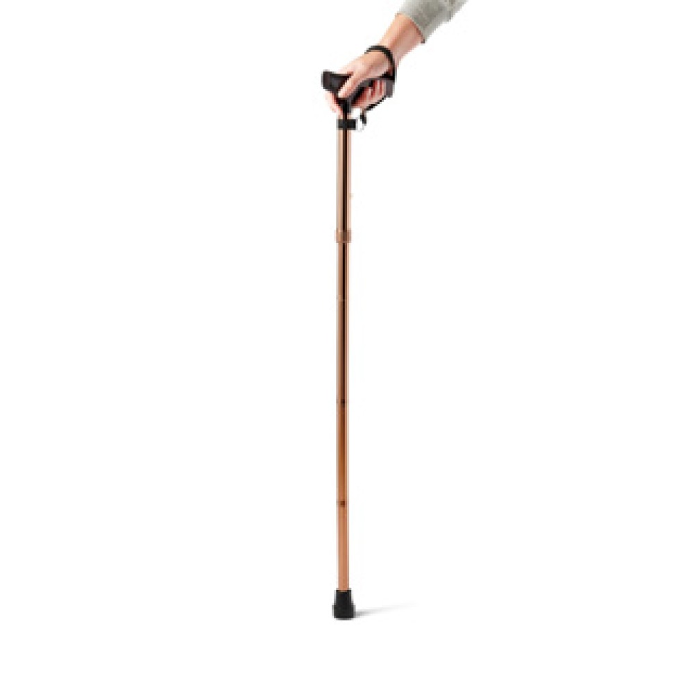 Vitility wandelstok opvouwbaar brons - Afbeelding 2
