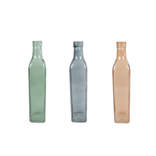 Vaas Pleun L 3 assorti 6x6x26,5cm (assortiment – willekeurige uitvoering)