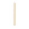 Spaas ribbed diner kaars 10 uur - Ivory