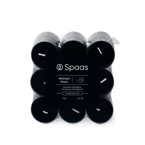 Spaas Geurende clearlights blokverpakking x18 4,5u - Midnight Magic