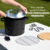 Princess elektrische of houtskool bbq