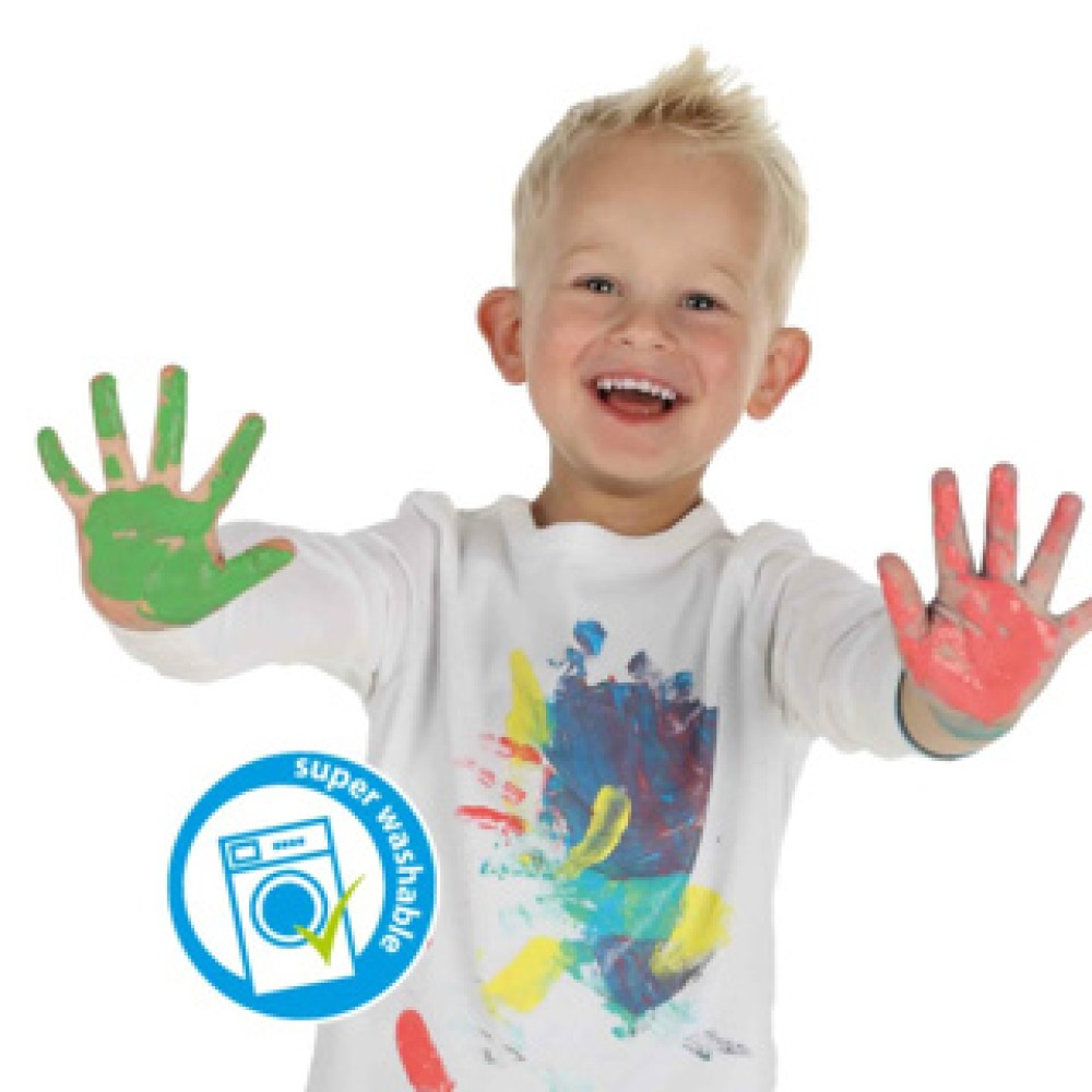SES vingerverf kleuren 4 x 110 ml - Afbeelding 4