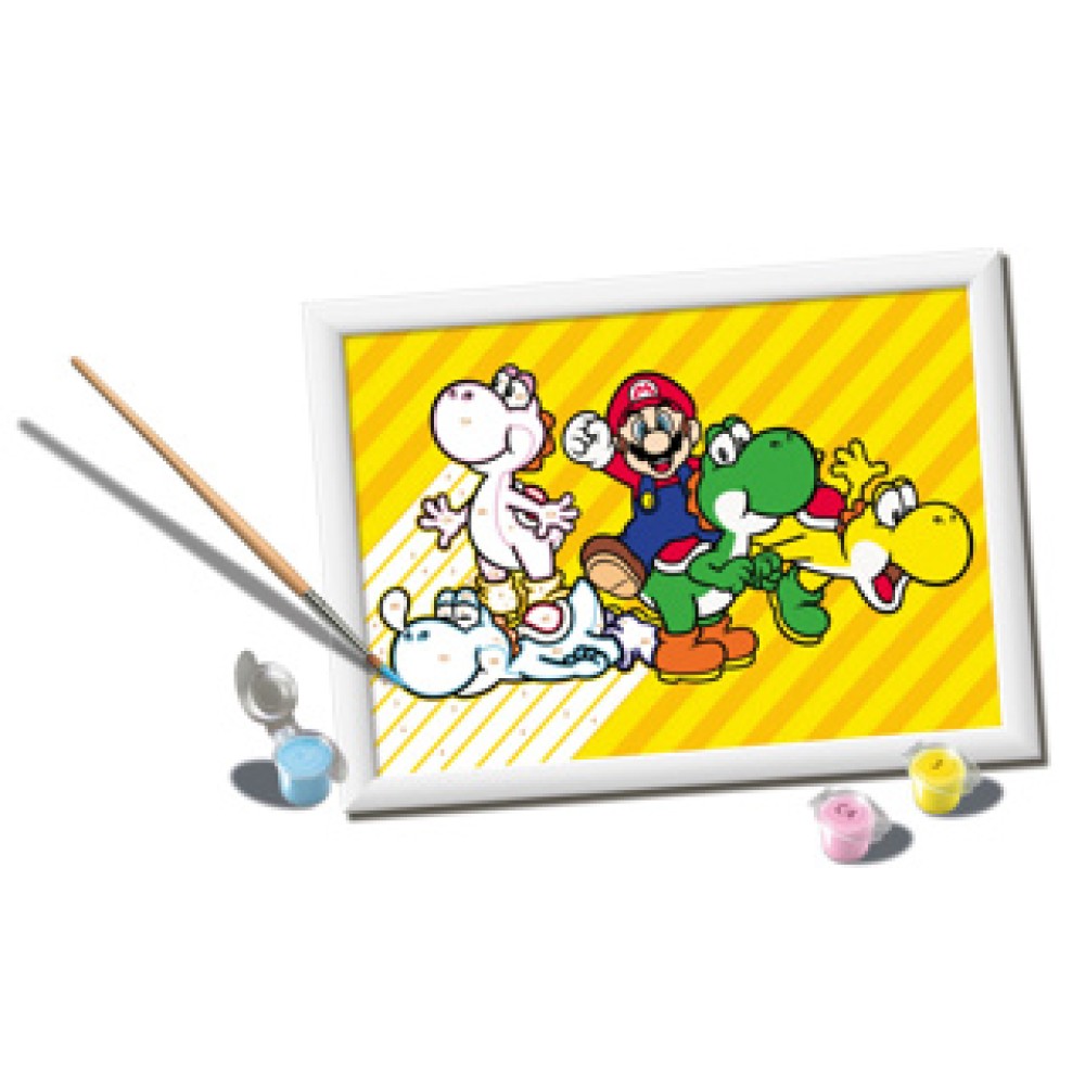 Ravensburger Creart schilderen op nummer Super Mario - Afbeelding 2